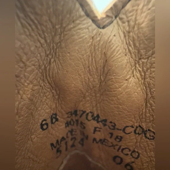 Frye Women’s Size 6 Brown Leather Studded Western Ankle Boots Cowboy - Picture 7 of 12